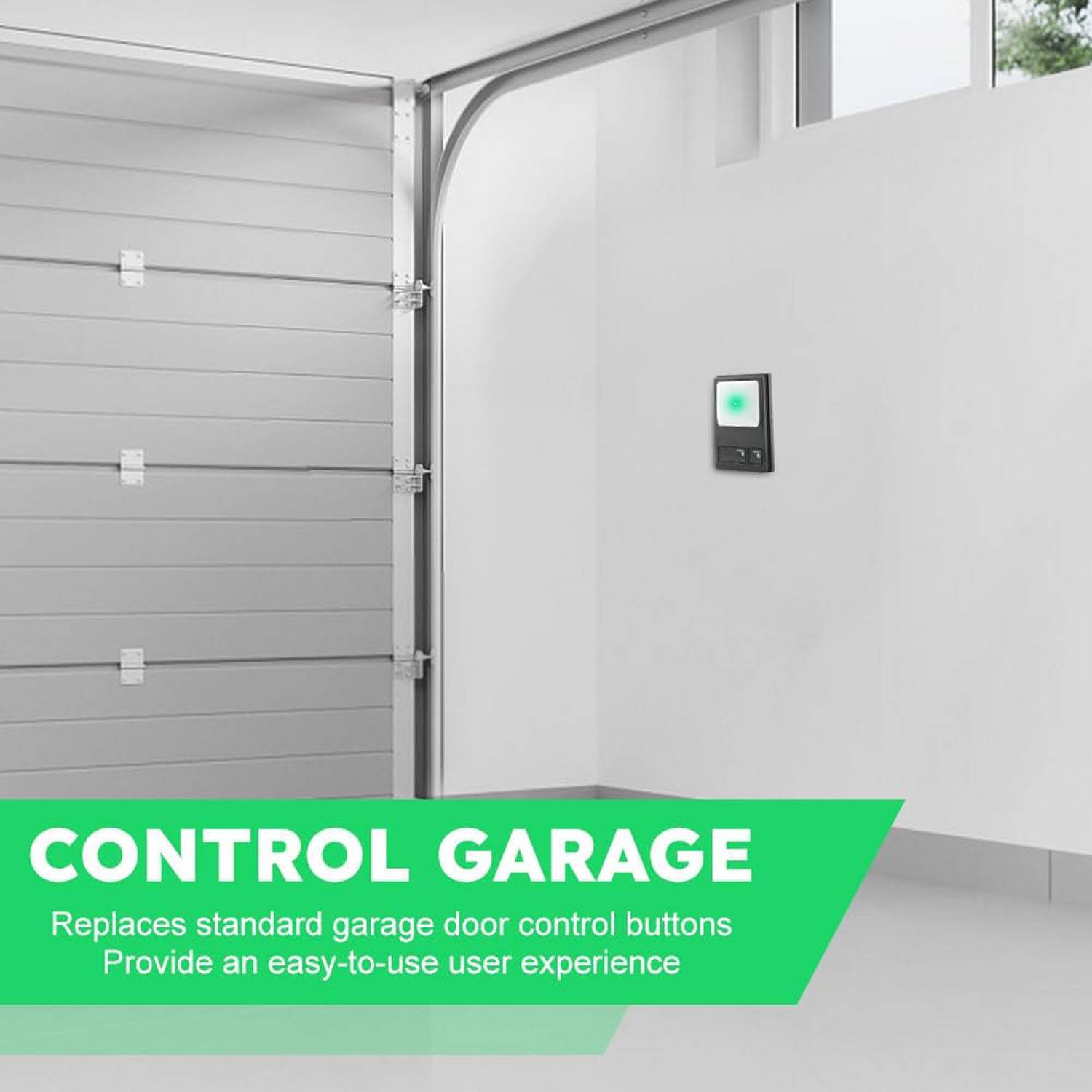 Wireless Multi-Function Universal Garage Door Control Panel 7