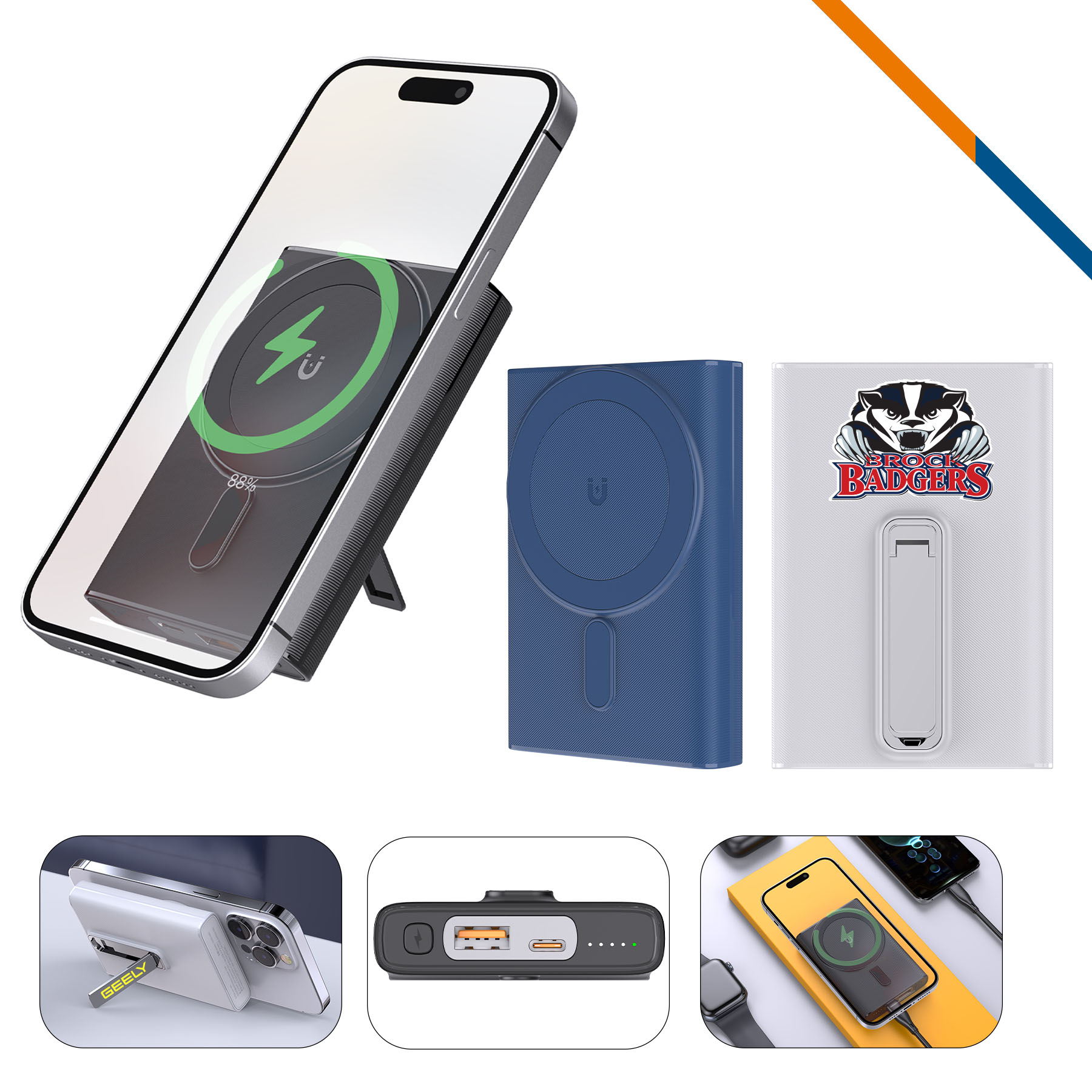 Vulpecula 2in1 Wireless Power Bank - 10000mAh 2