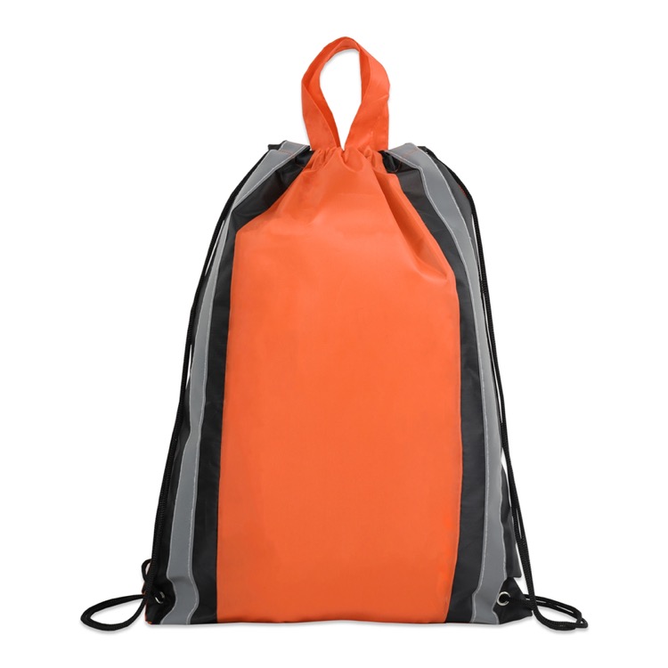 Reflective Safety Drawstring Backpack 8