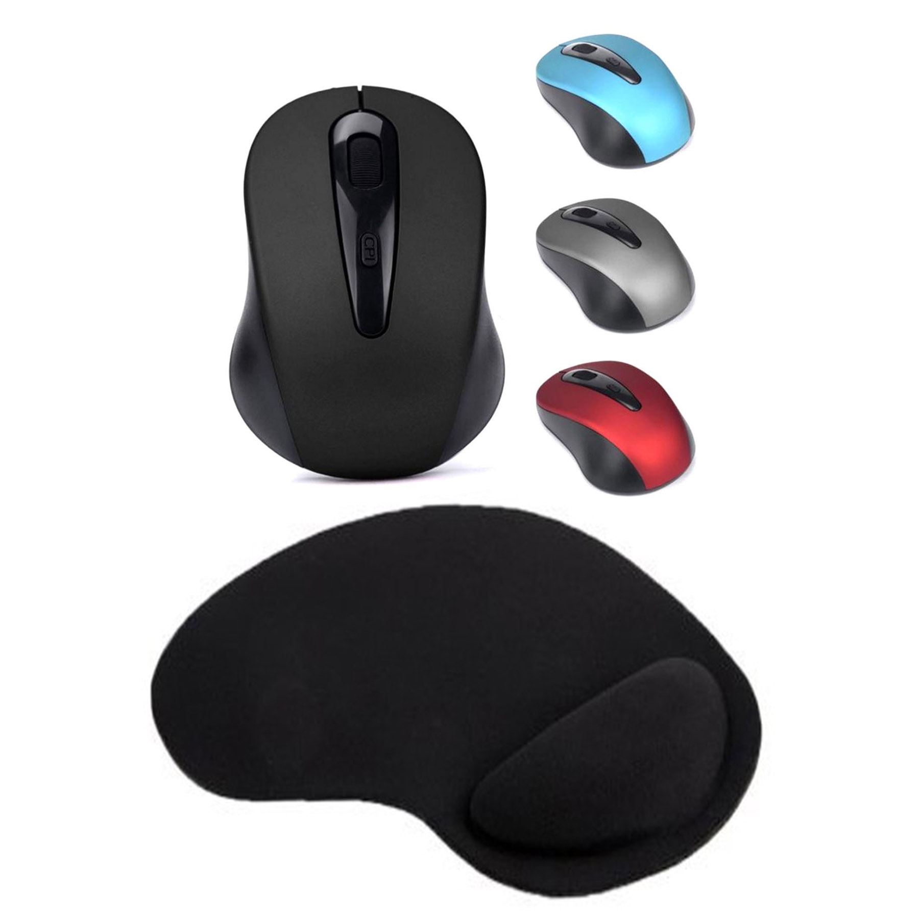 iBank ® 2.4GHz Wireless Mouse + Wrist Rest Mouse Pad 3