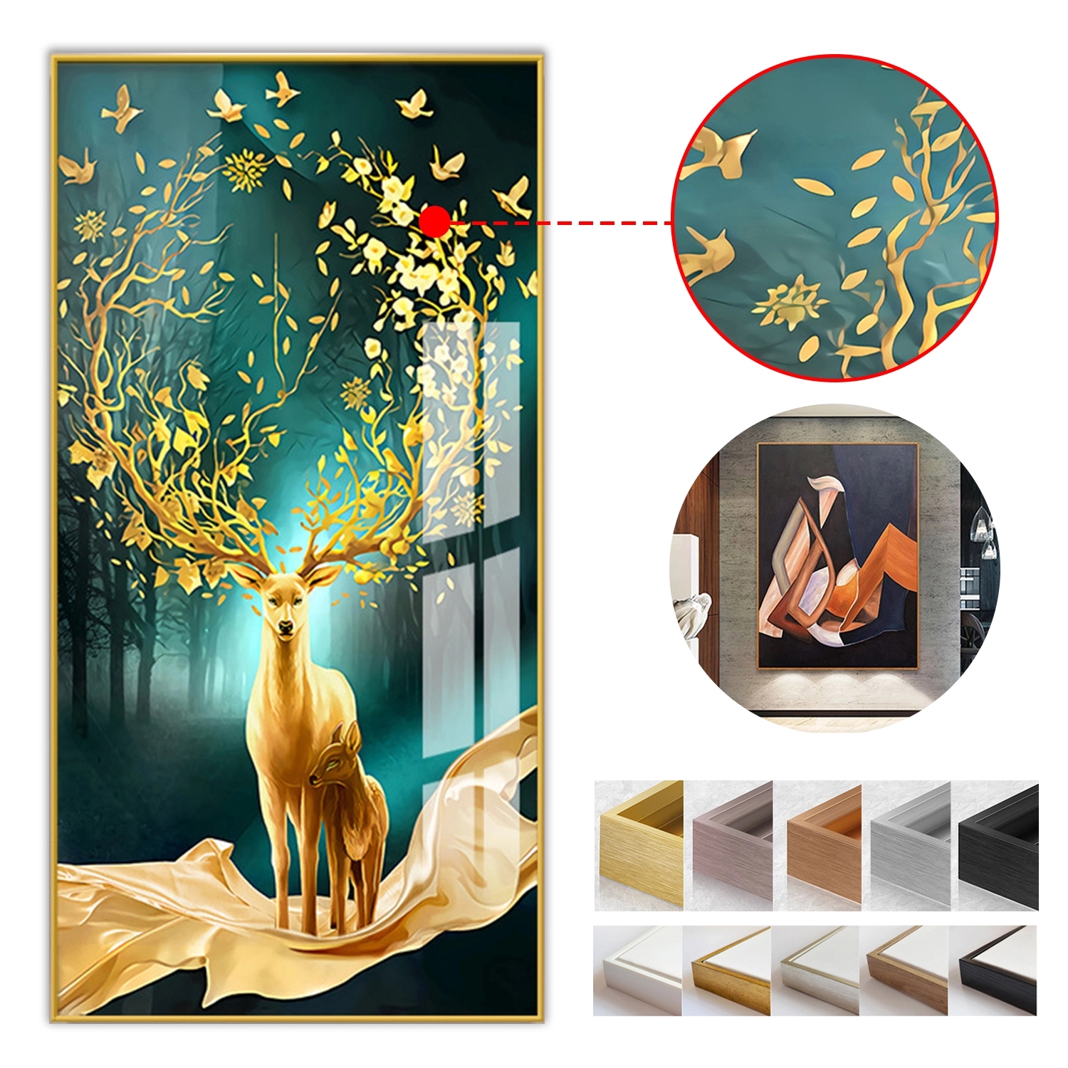 Display Pitures W/ Ps Frame- Decorative Picture 2