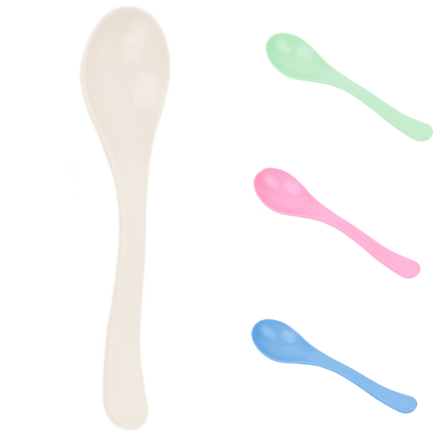 Kids Eco Friendly Wheat Straw Soup Spoons 7