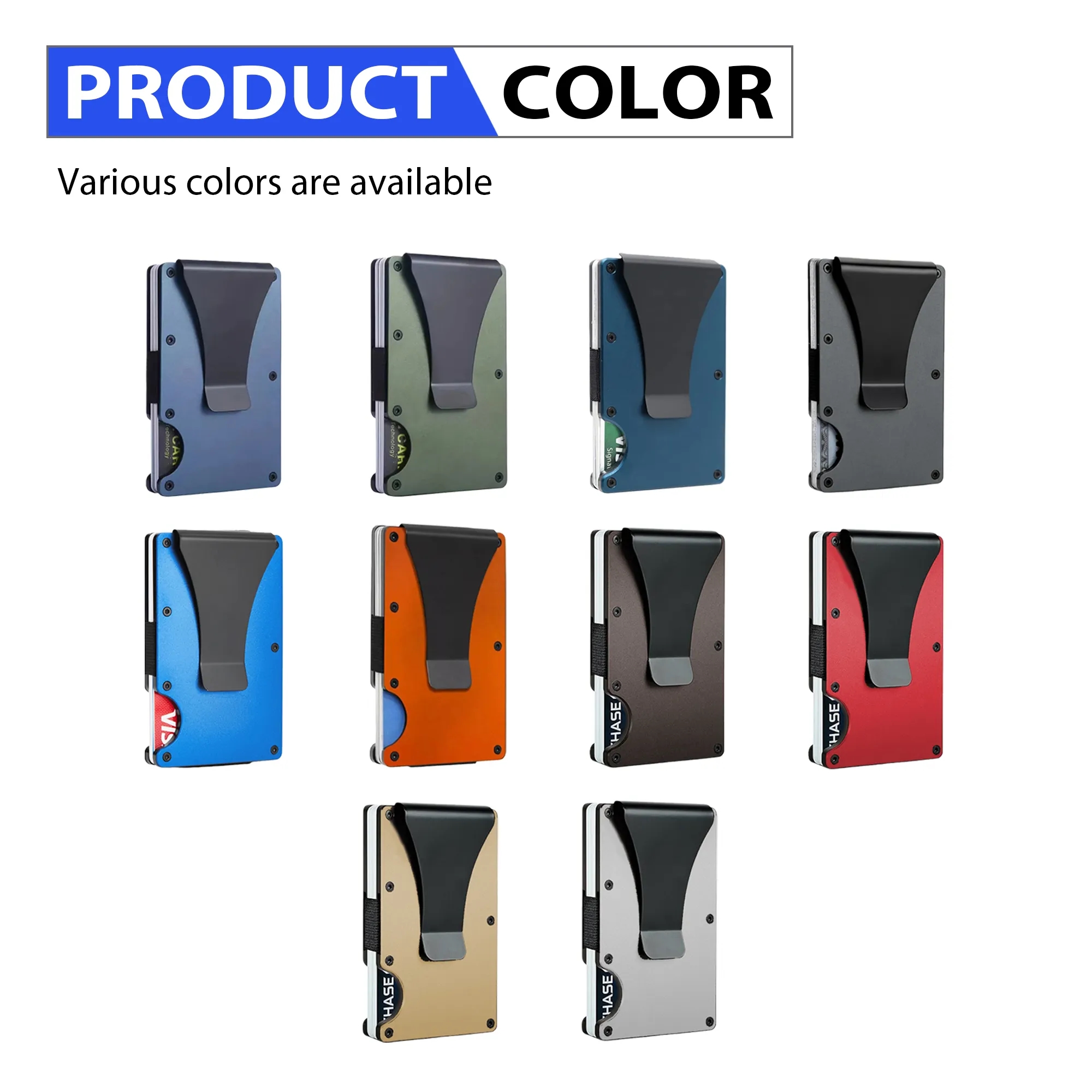 Aluminum RFID Blocker Card Holder 4