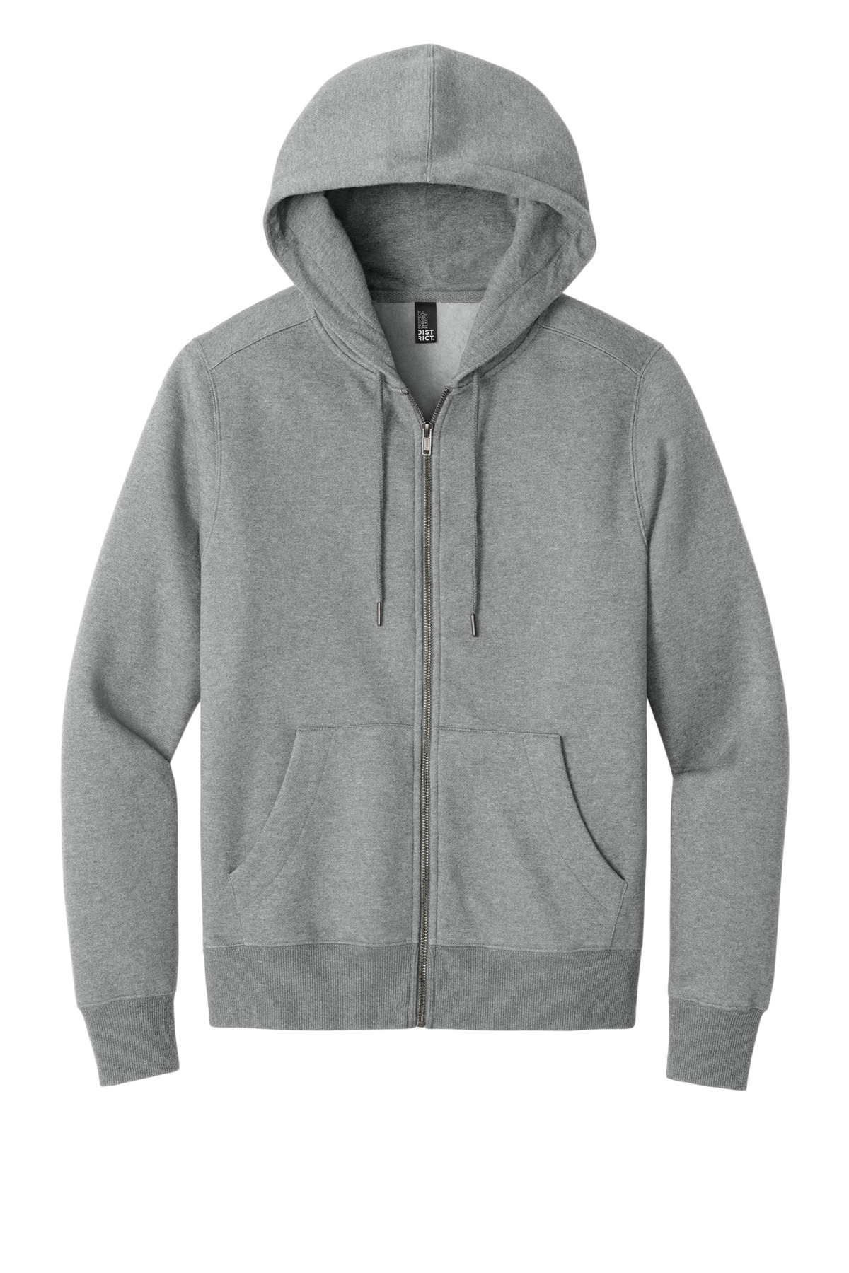 District Perfect Weight Fleece Full-Zip Hoodie DT1103 51