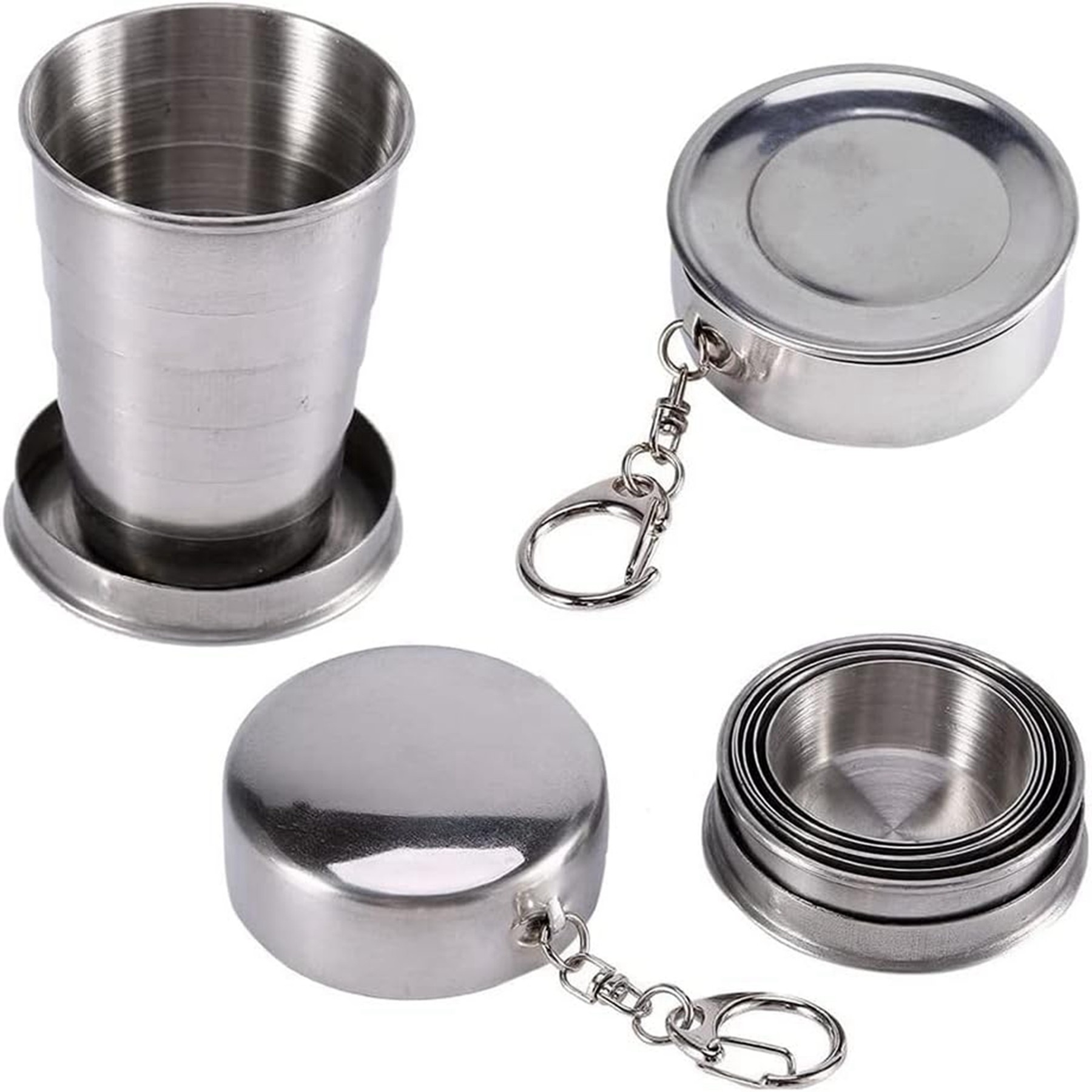 150Ml Stainless Steel Collapsible Coffee Cup