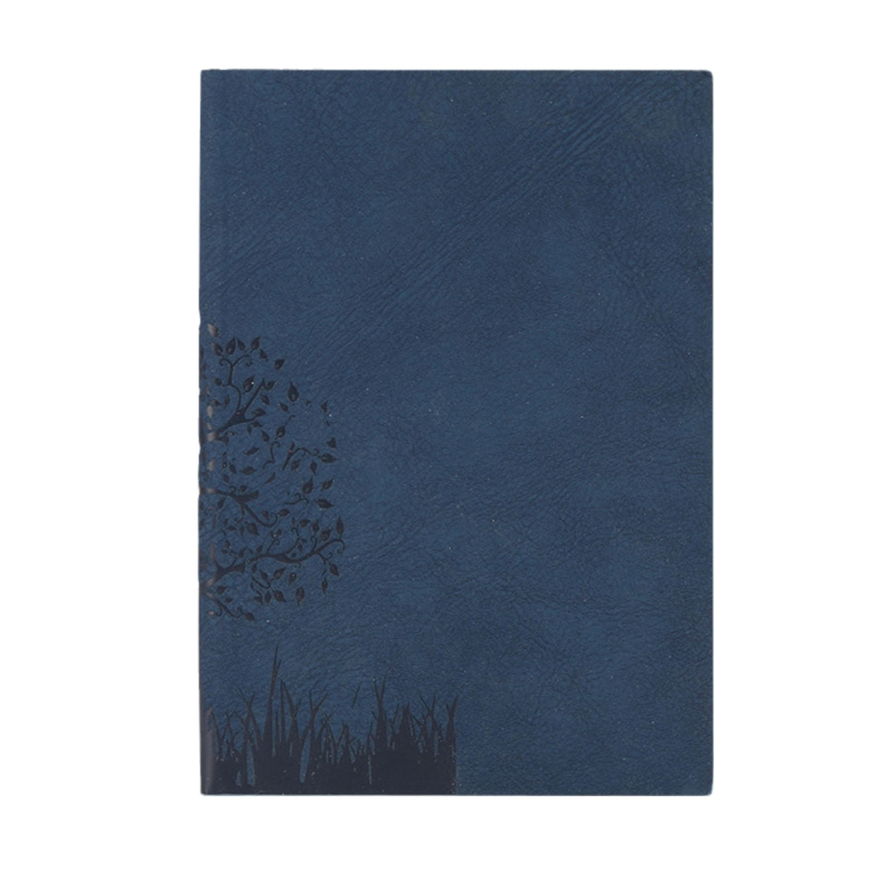 A5 Leather Business Notebook W/ Debossed Landscape Pattern 4