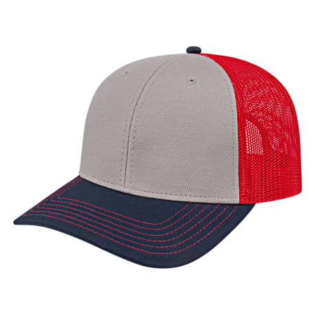 Cap America Trucker Mesh Back Cap 552
