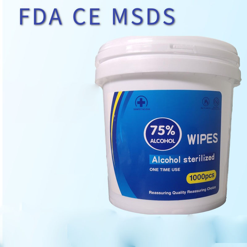 1000 Sheets Hand Wipes in Canister w/ Custom Logo 1