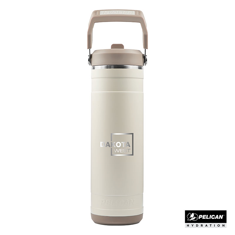 Pelican Pacific™ 26 oz. Recycled Double Wall Stainless Steel Water Bottle 106
