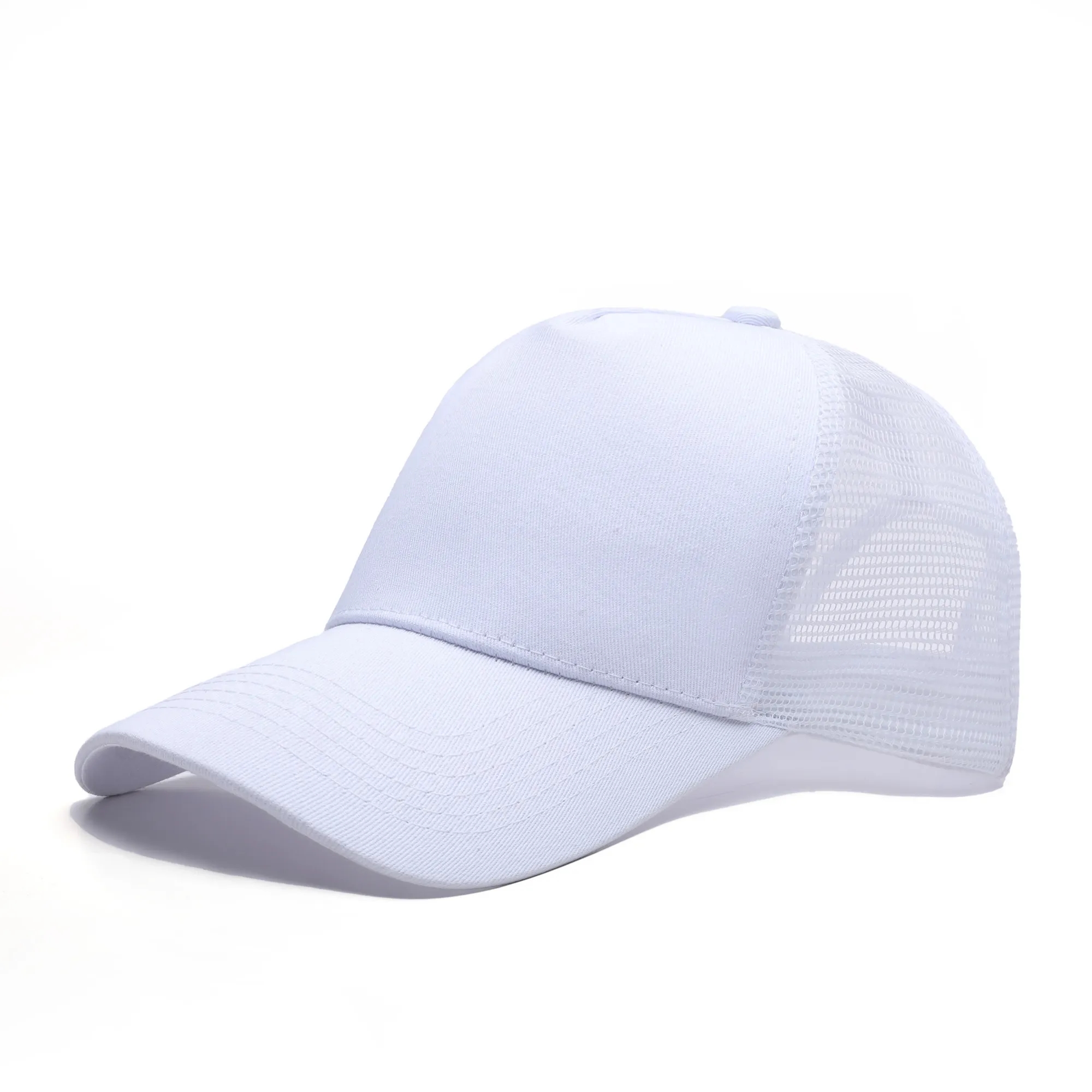 5 Panel Mesh Back Cotton Baseball Cap 6