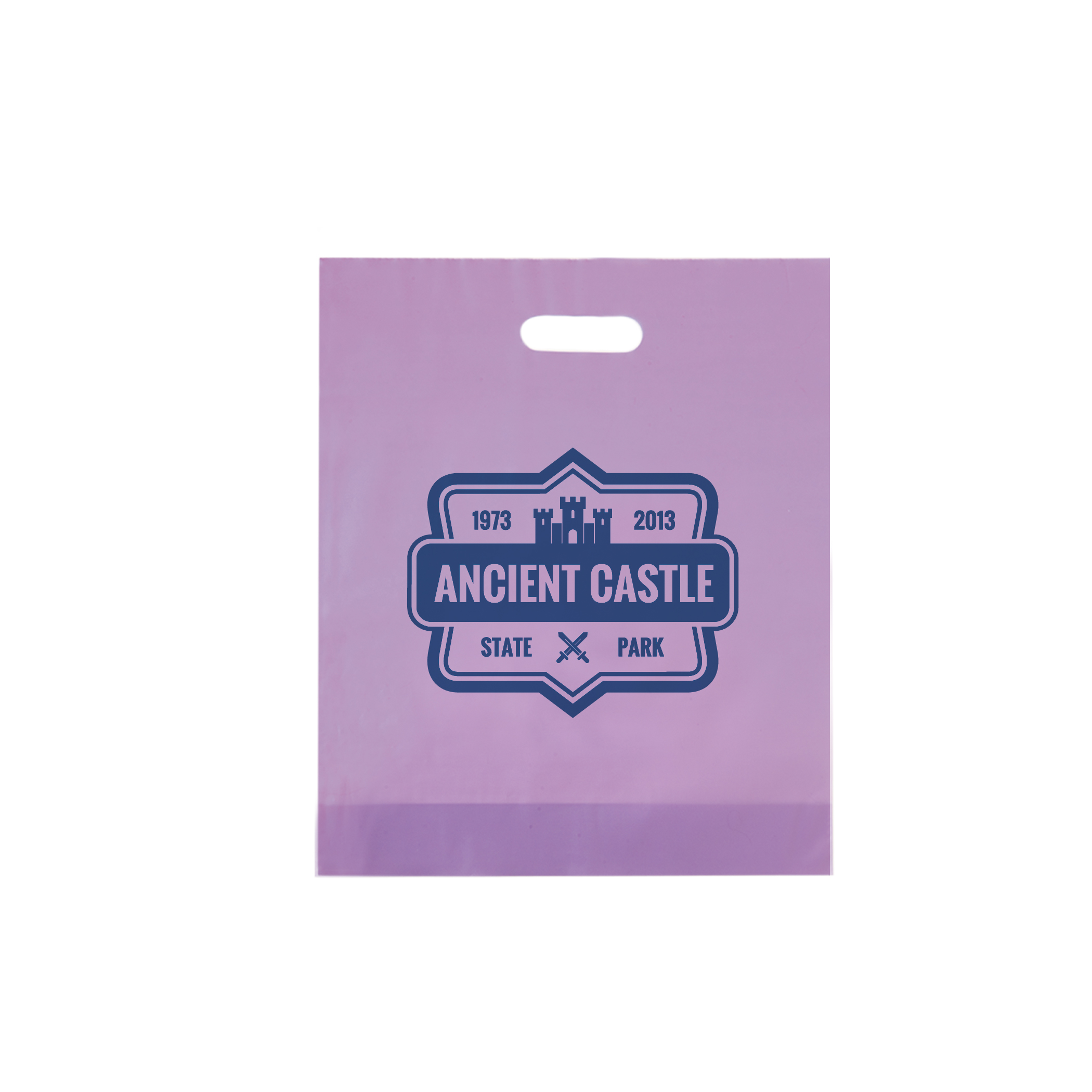 Non Reinforced HDPE Frosted Die Cut Bag 5