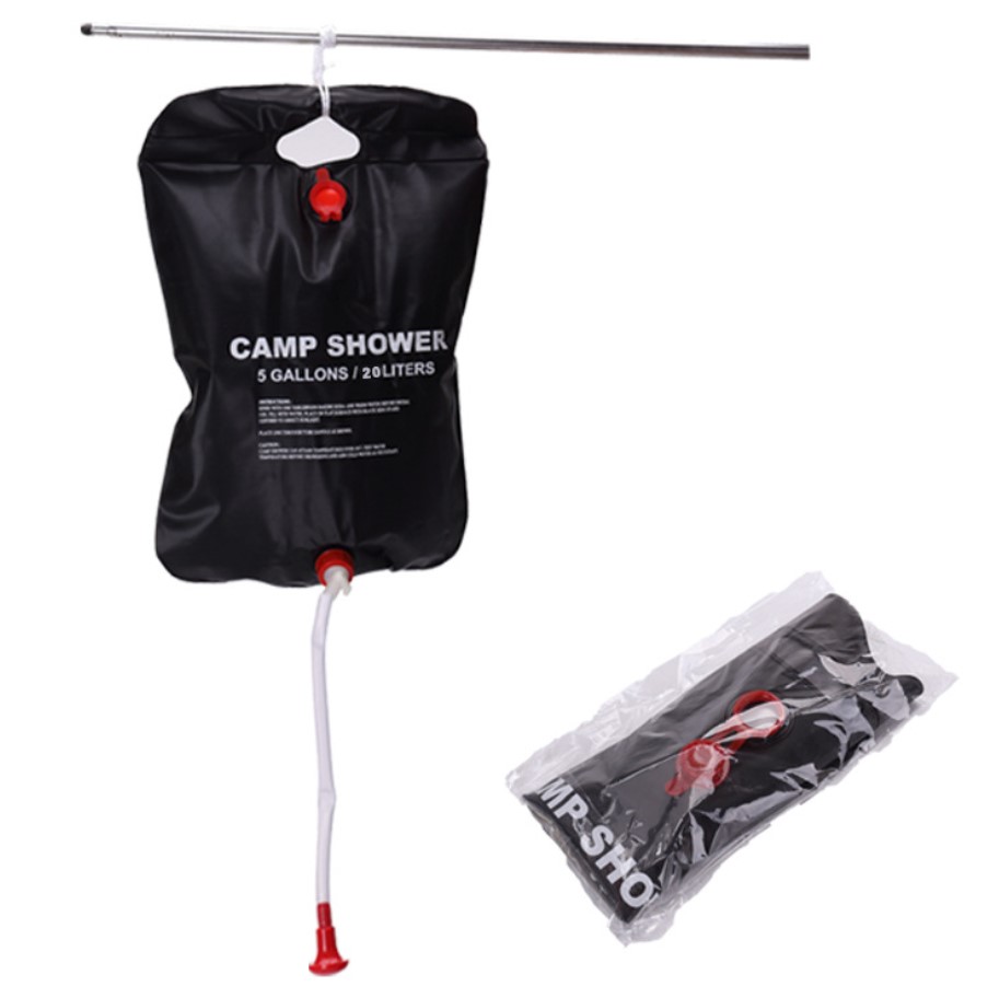 5 gallons/20L Solar Heating Camping Shower Bag 2