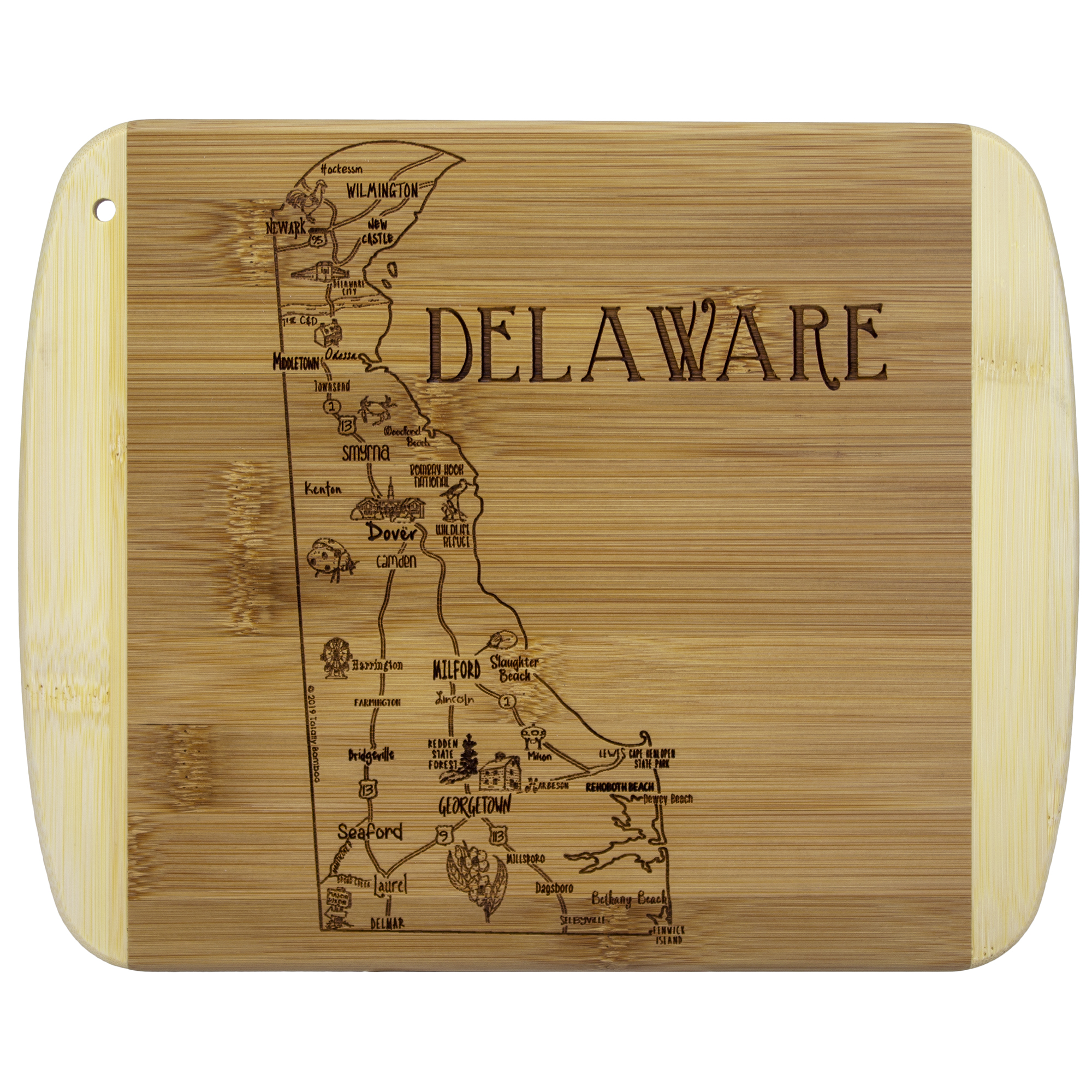 A Slice of Life Delaware Serving & Cutting Board 1