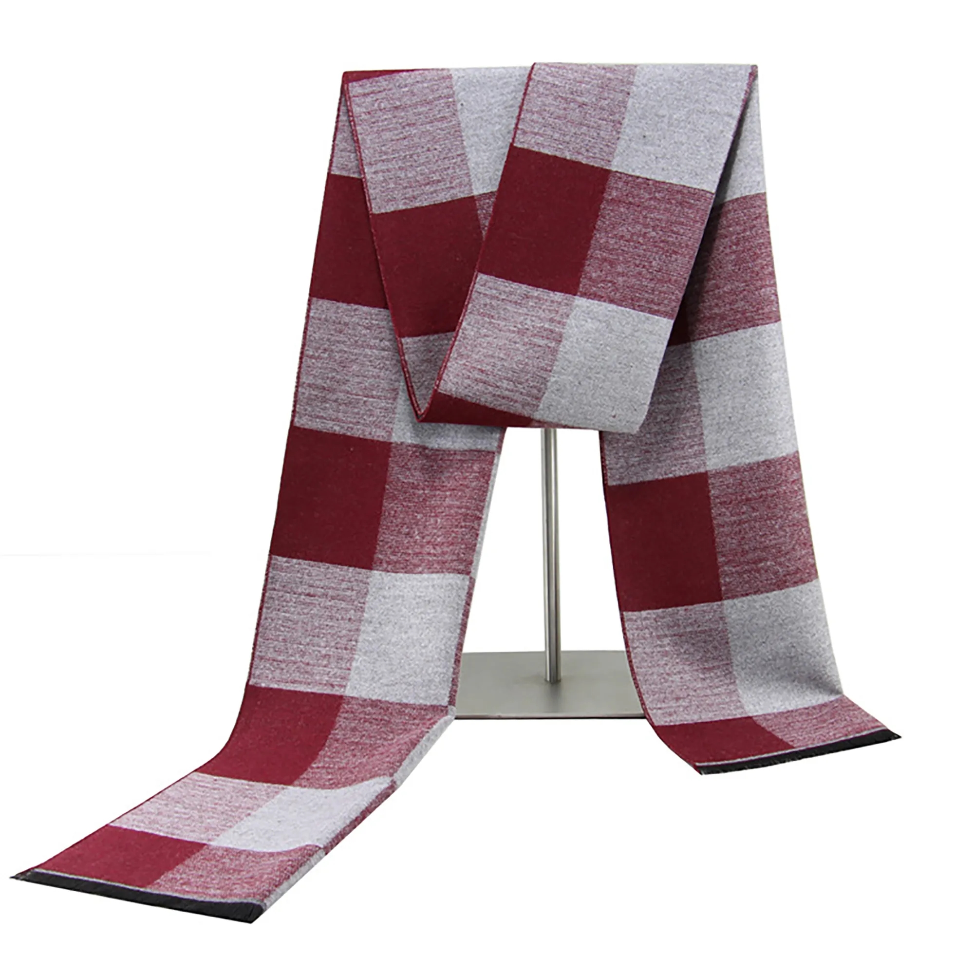 Plaid Warm Scarf MOQ 100PCS 6