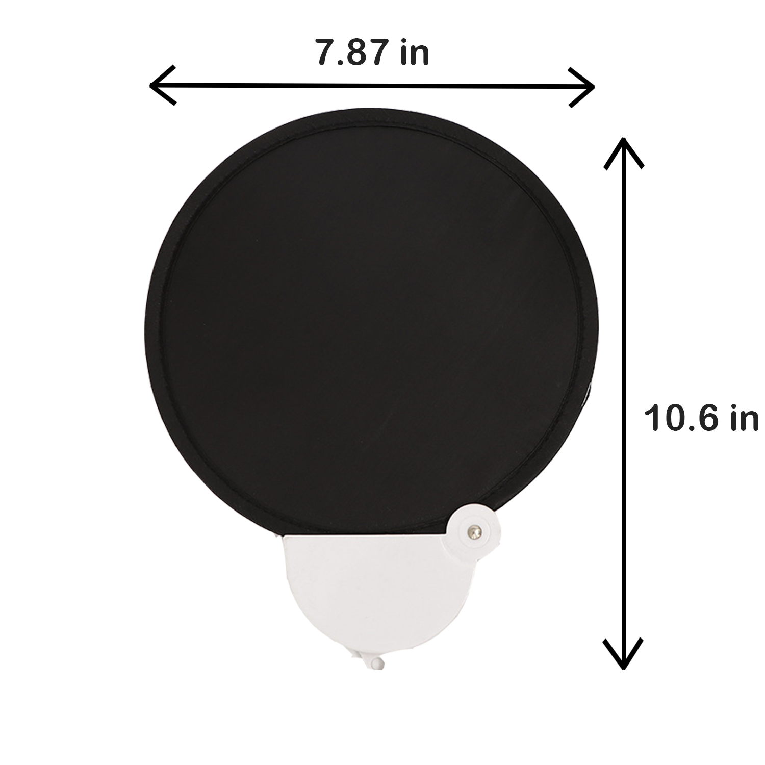 Twist Foldable Round Fans with Lanyard 1
