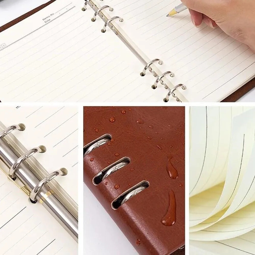 A5 PU Leather Cover Notebook 4
