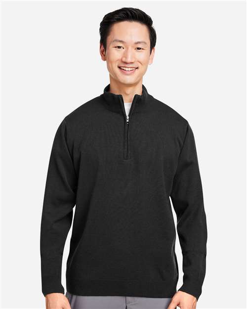 Unisex Pilbloc™ Quarter-Zip Pullover Sweater - M421 4