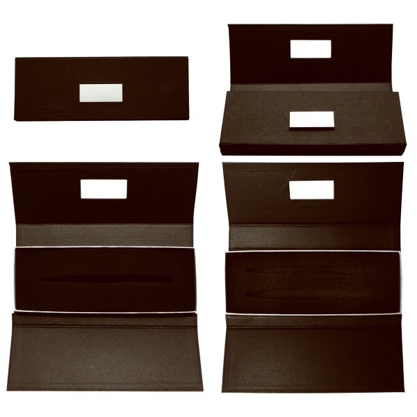 Paper Pen Box with Metal Plate 1
