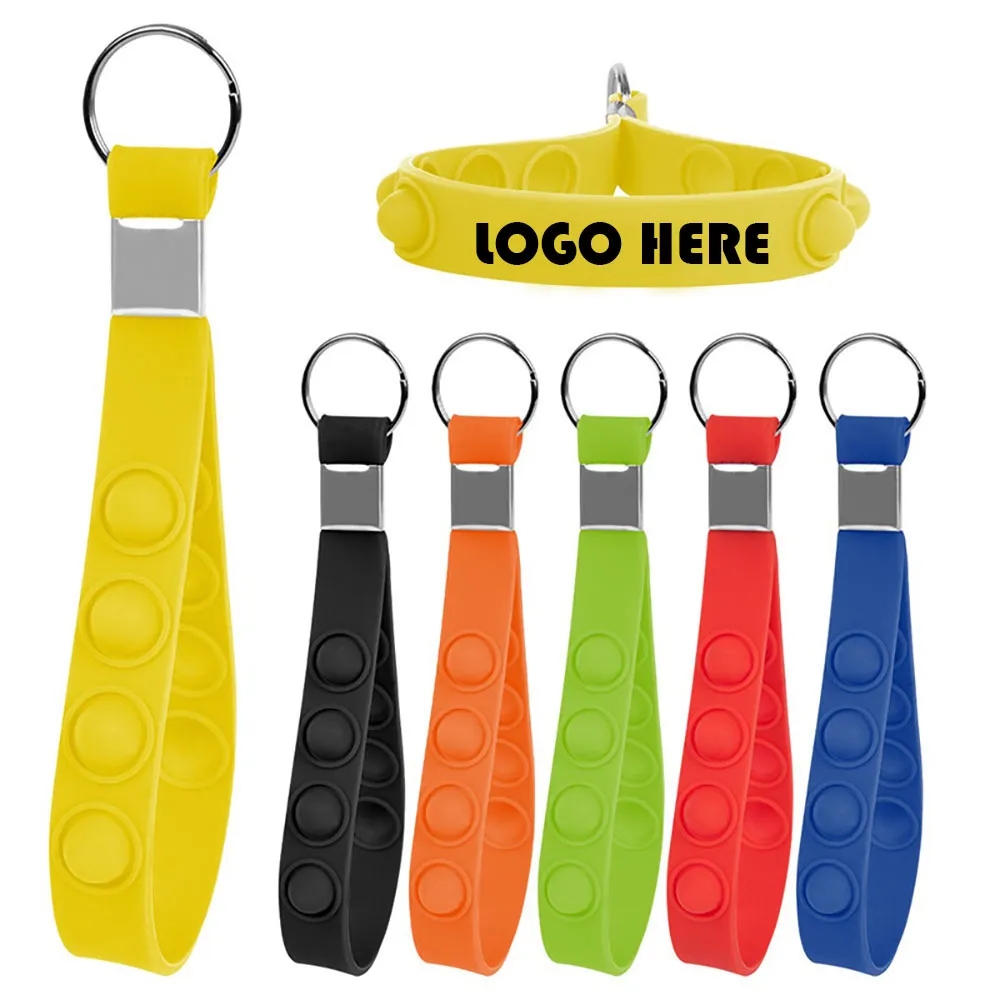 Push Pop Stress Reliever Keychain 5