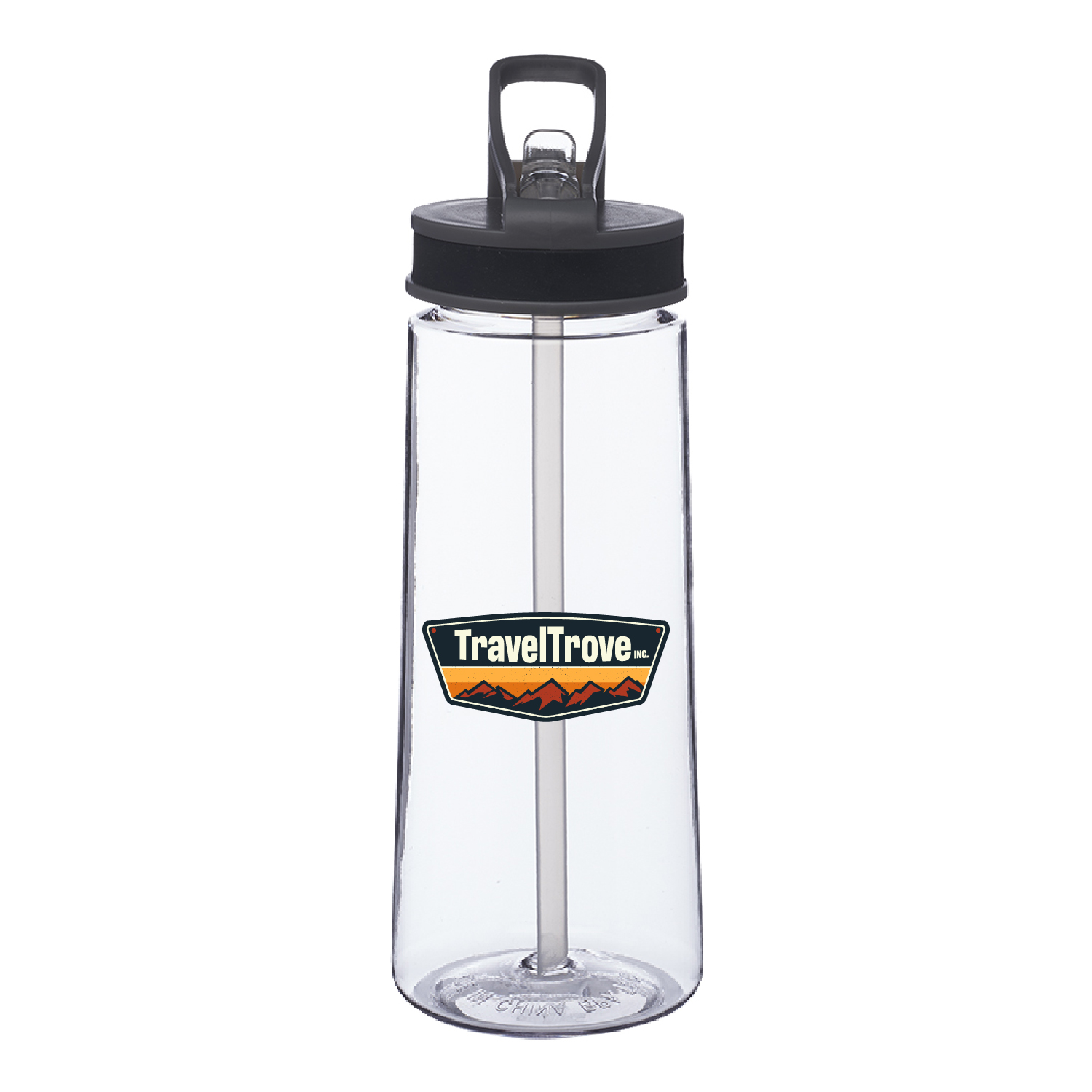 22 oz. Jog Sports Water Bottle (Full Color Imprint) 4