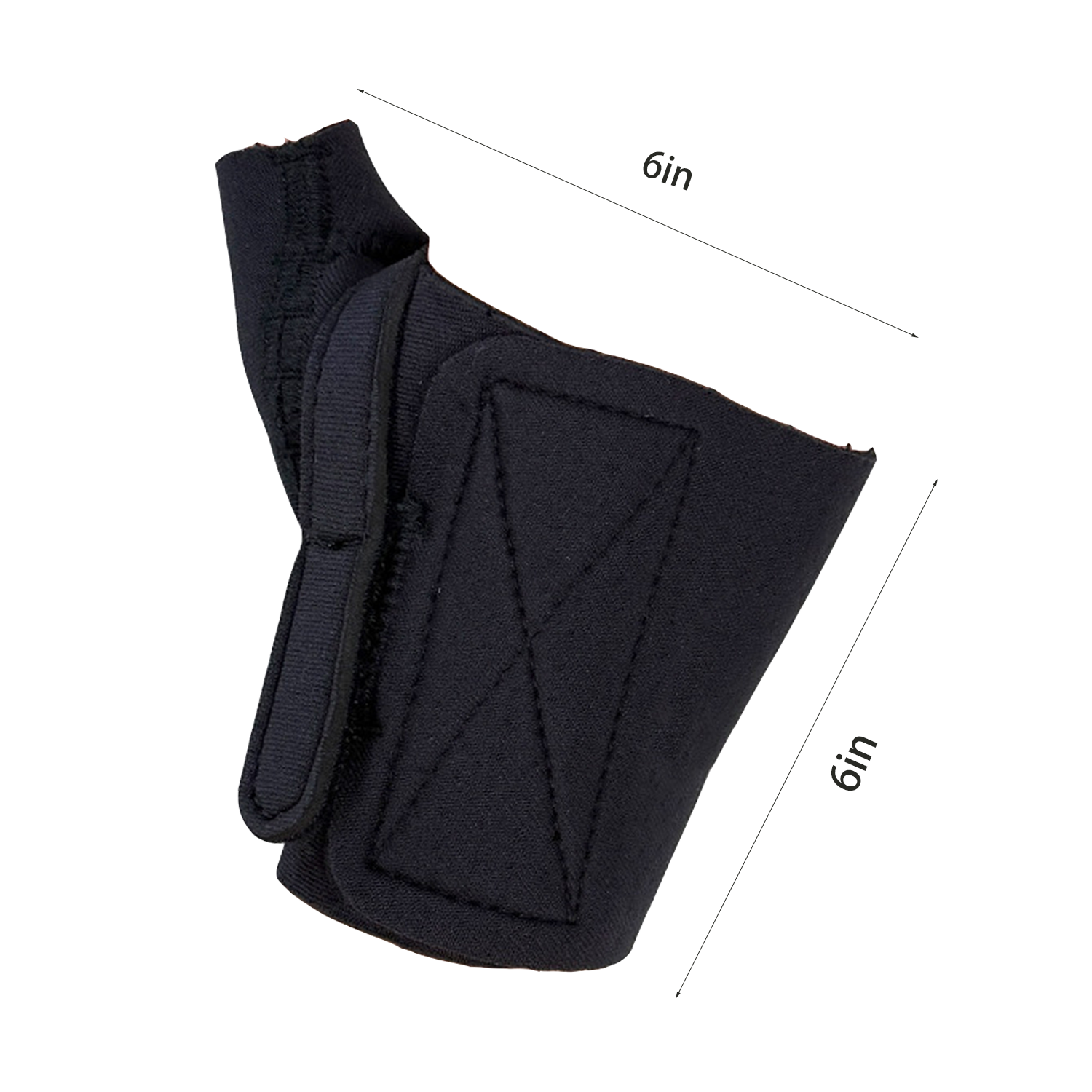 Breathable Rubber Wrist Brace w/ Thumb Support for Strain 4