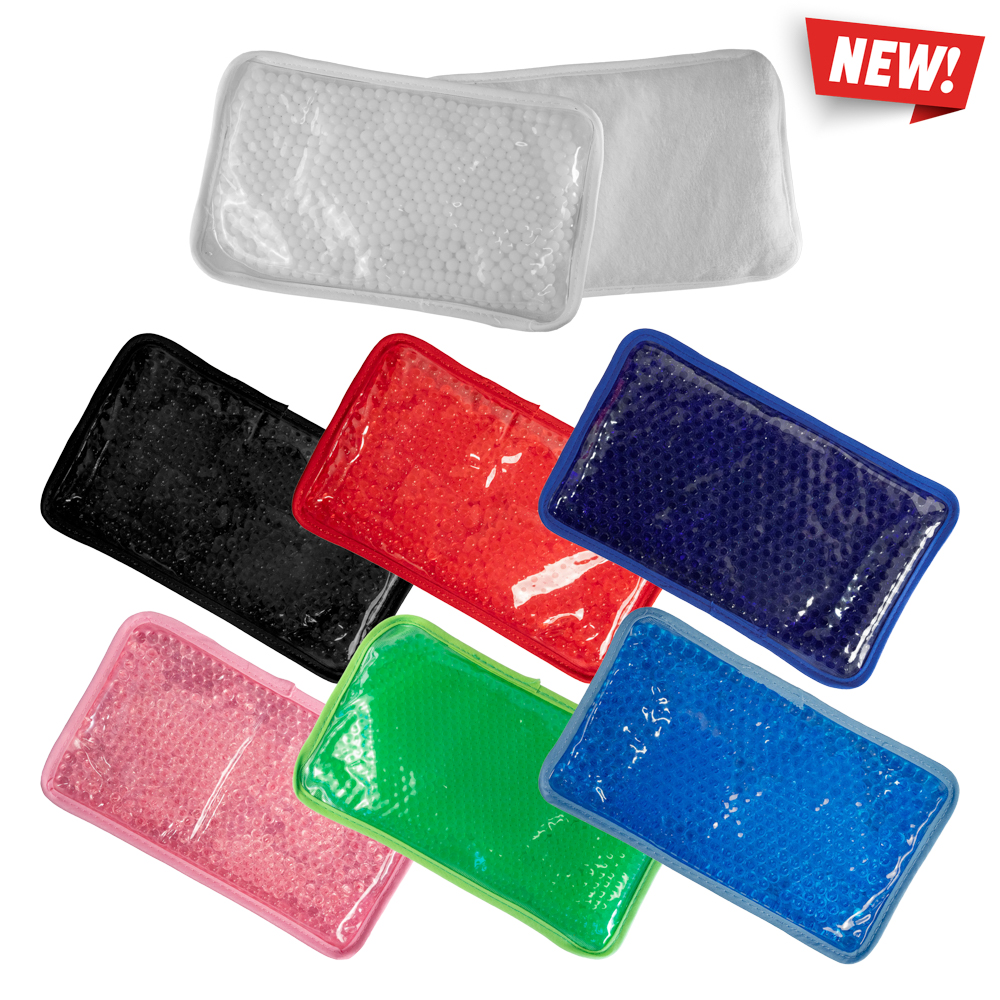 Rectangle Plush Gel Beads Hot/Cold Pack