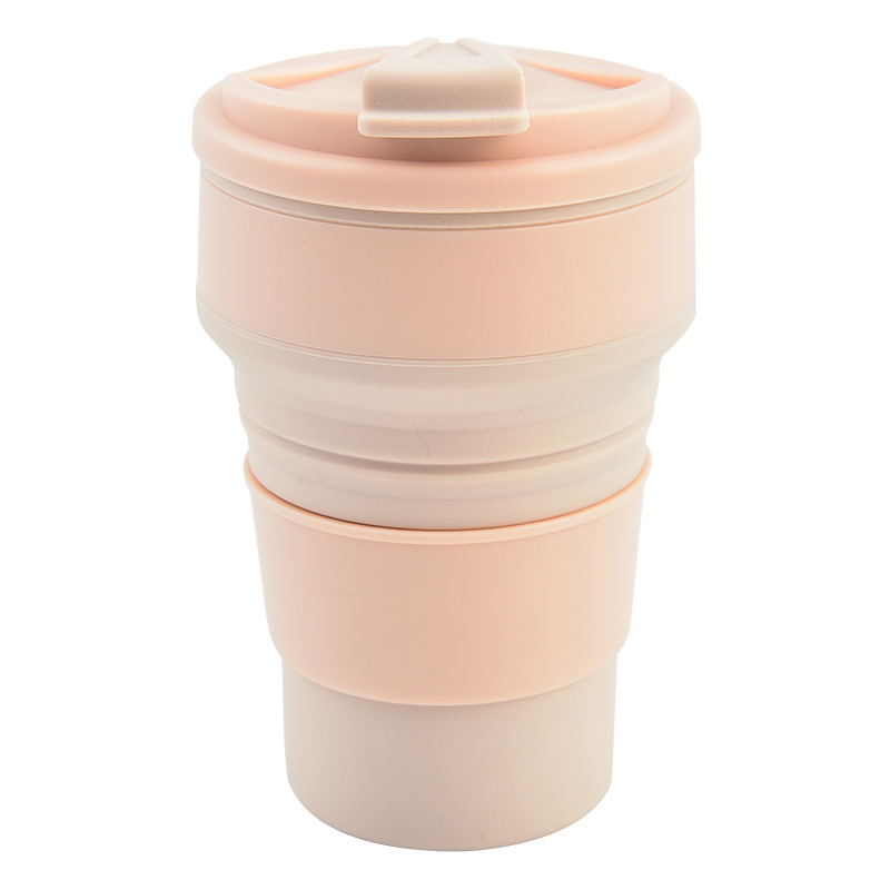 500ML Silicone Collapsible Cup Foldable Mug Portable Camping Cup 18