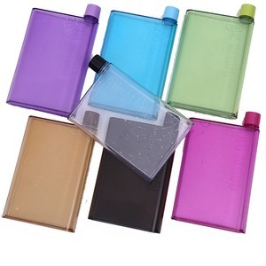 A5 Plastic Square Flat Water Bottle 6