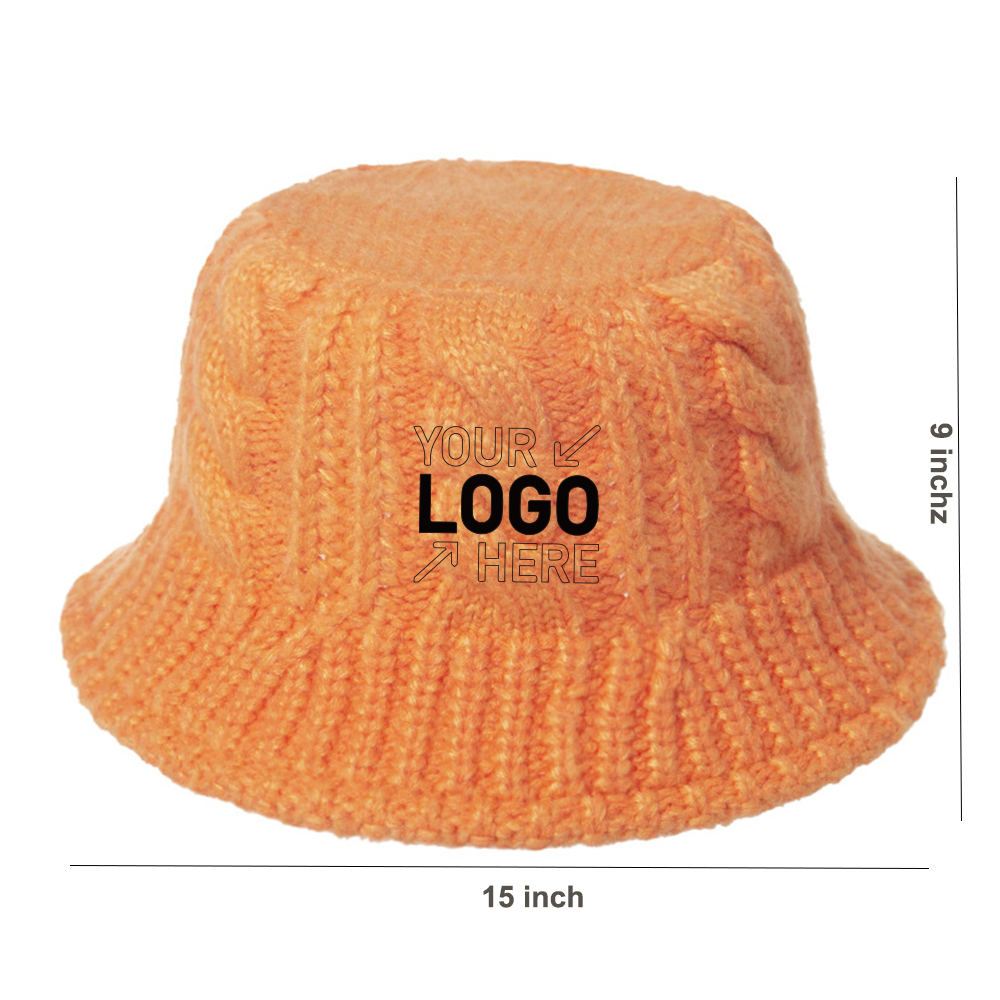 Autumn and winter retro knitted hat twist wool fisherman hat 3