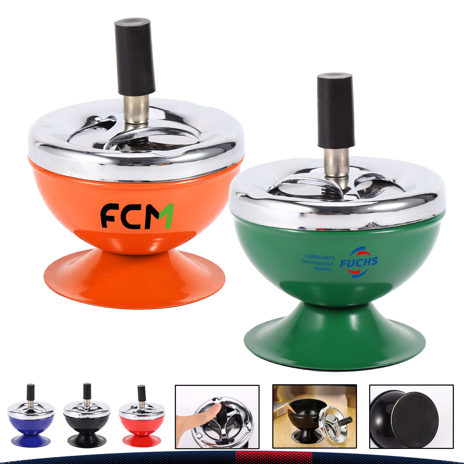 Linzi Spinning Ashtray 2