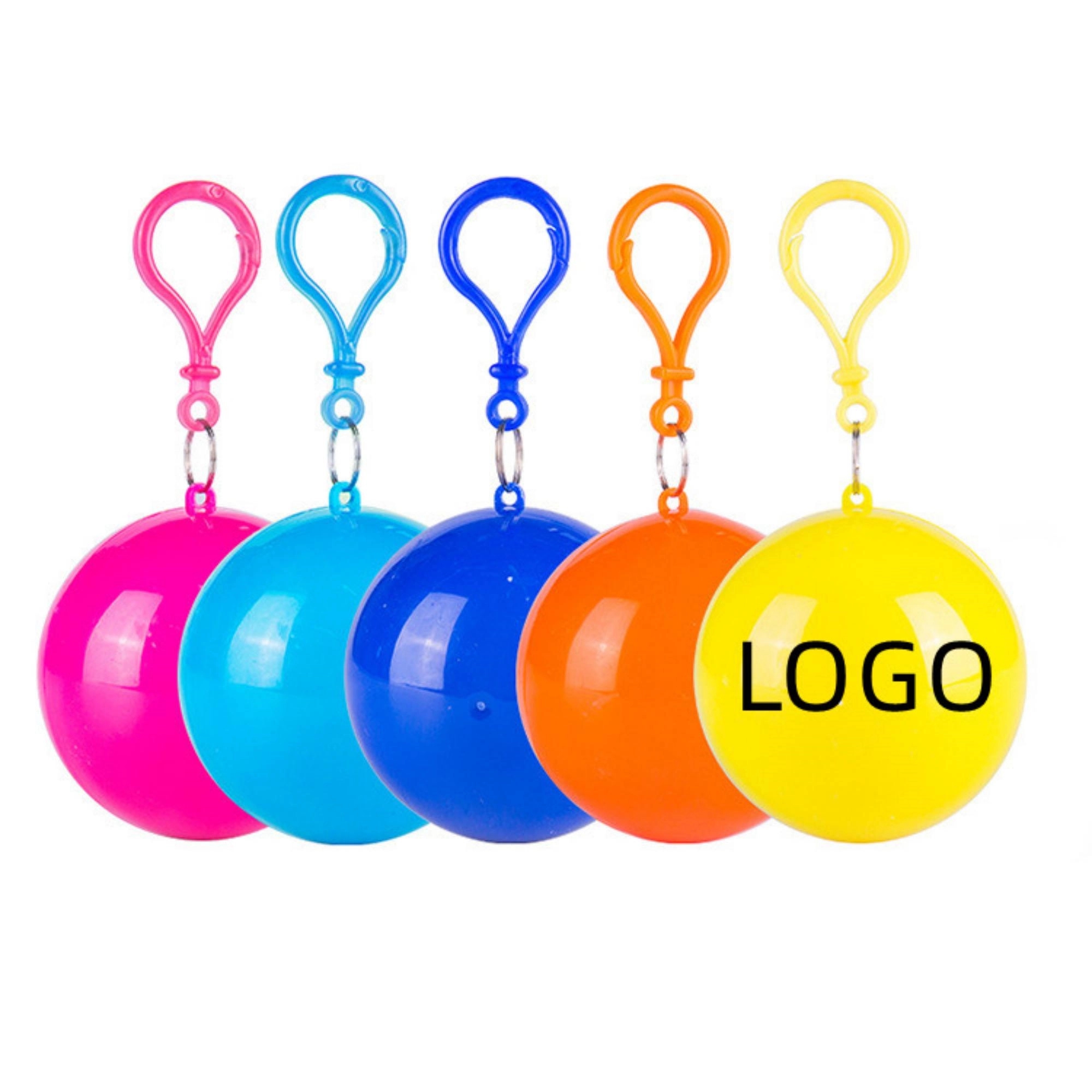 Disposable Keychain Raincoat MOQ 100PCS 2
