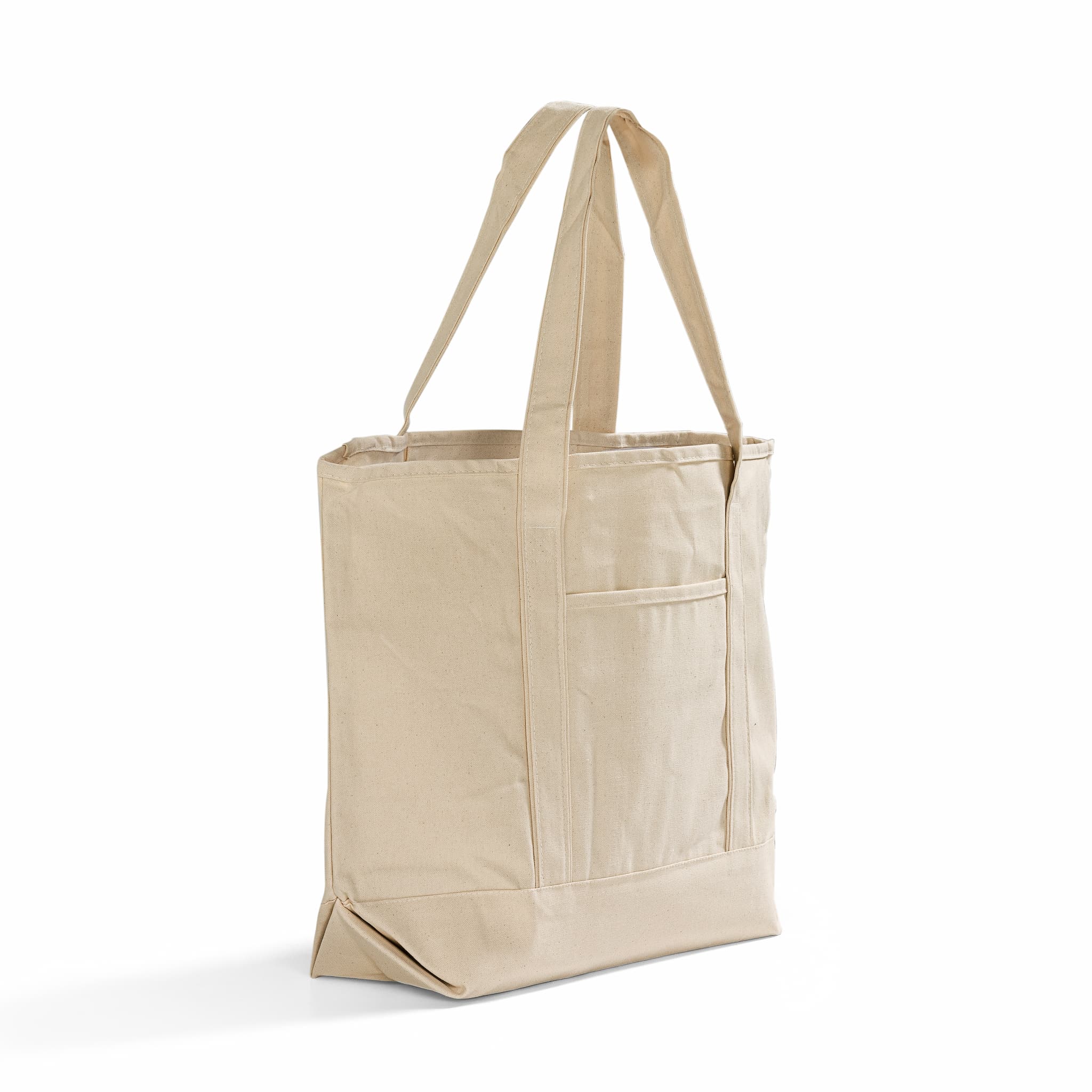 Jumbo Deluxe Canvas Tote Bag, custom tote bag with logo imprint 6