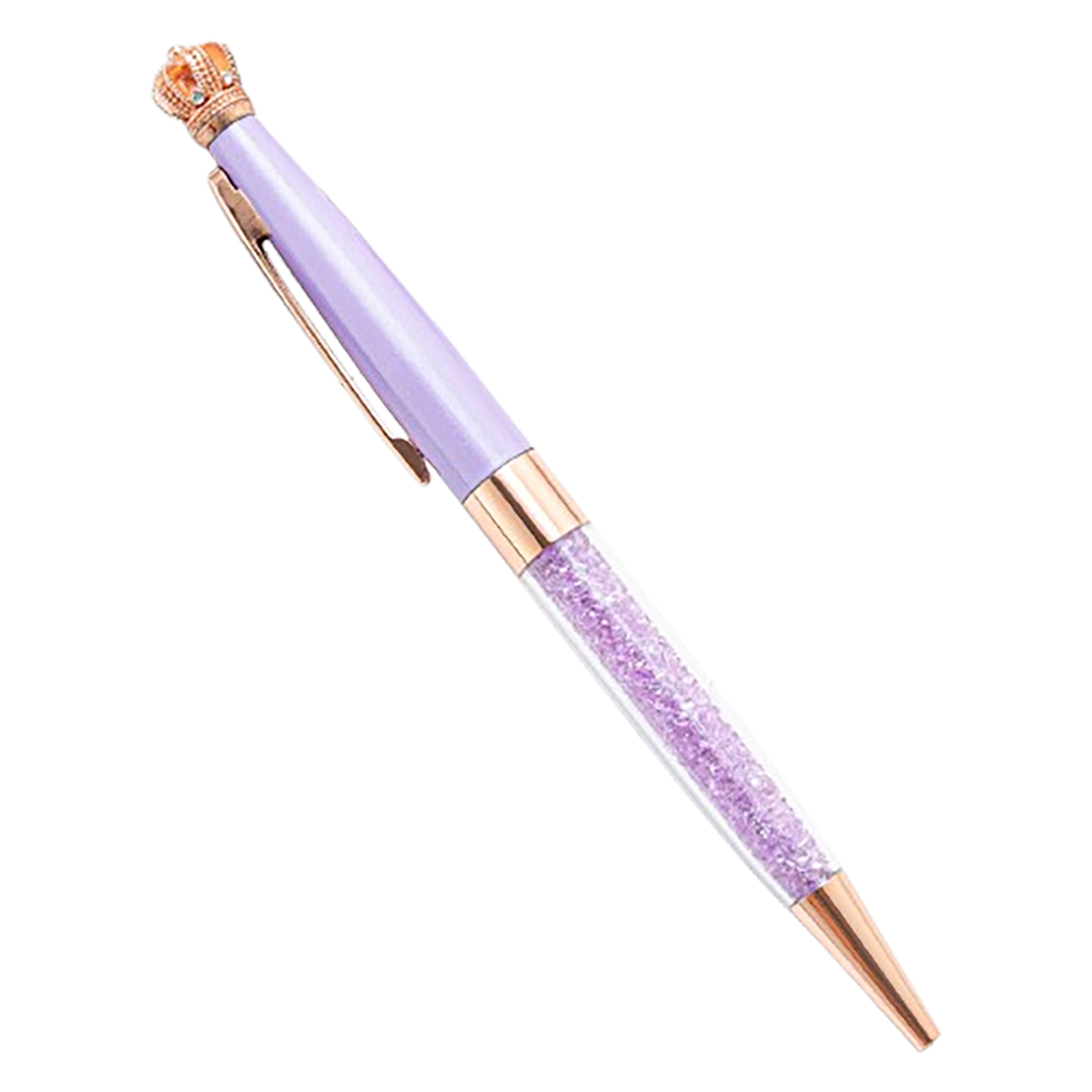 Crystal Crown Retractable Ballpoint Pen 4