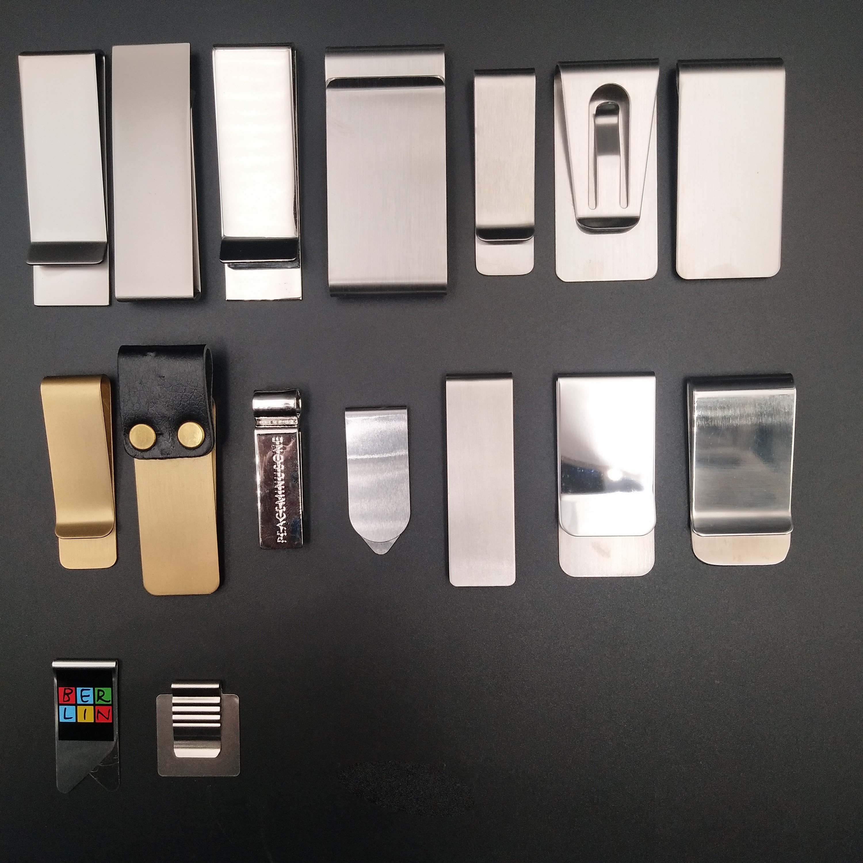 Classic Stainless Steel Money Clip 3