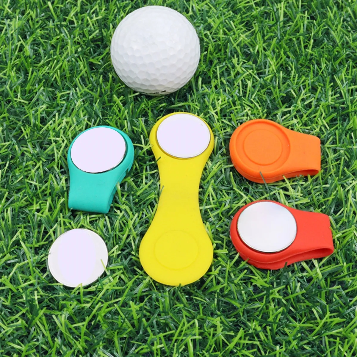 Silicone Magnetic Golf Hat Clip Ball Stand Accessories 6