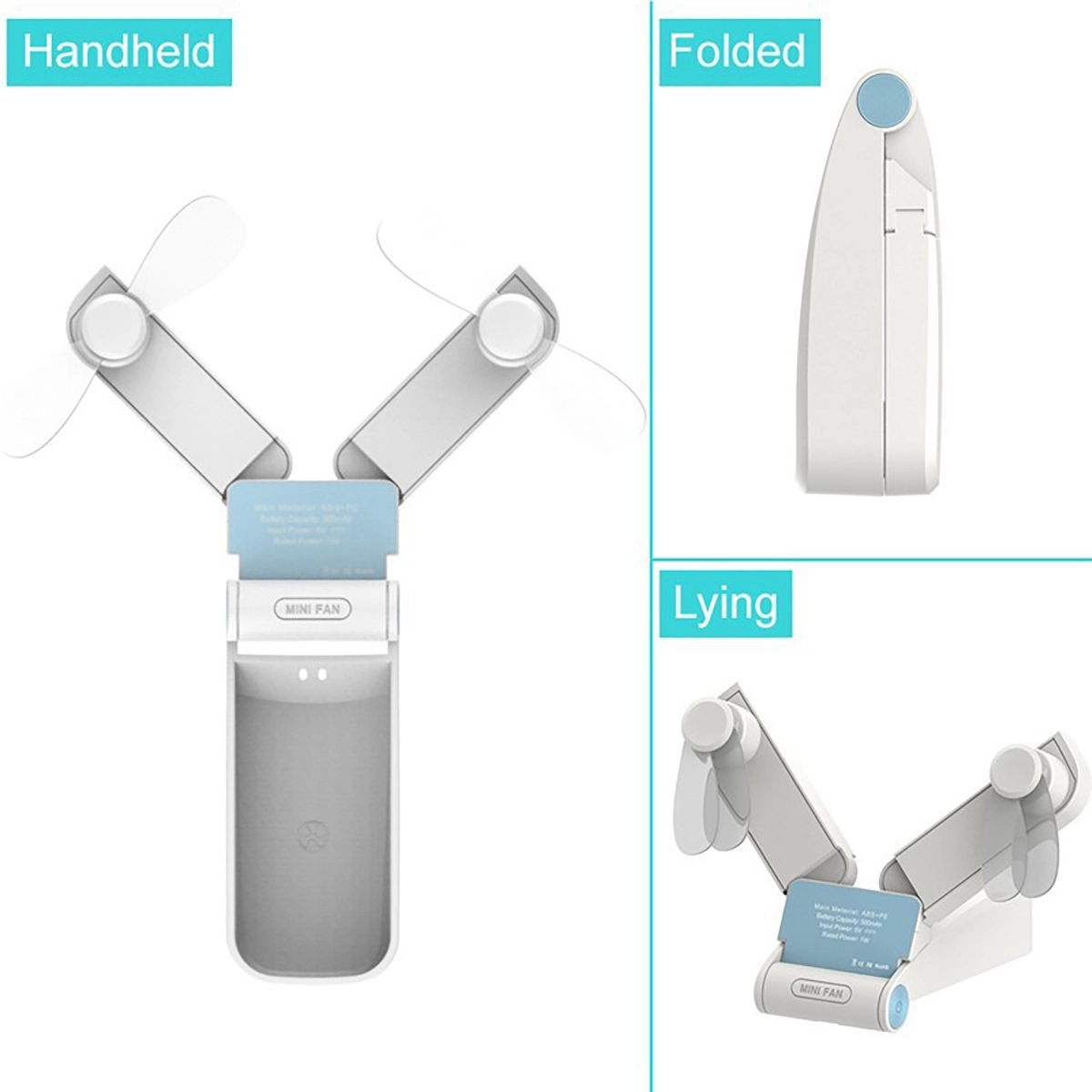 Usb Mini Fan Handheld 5