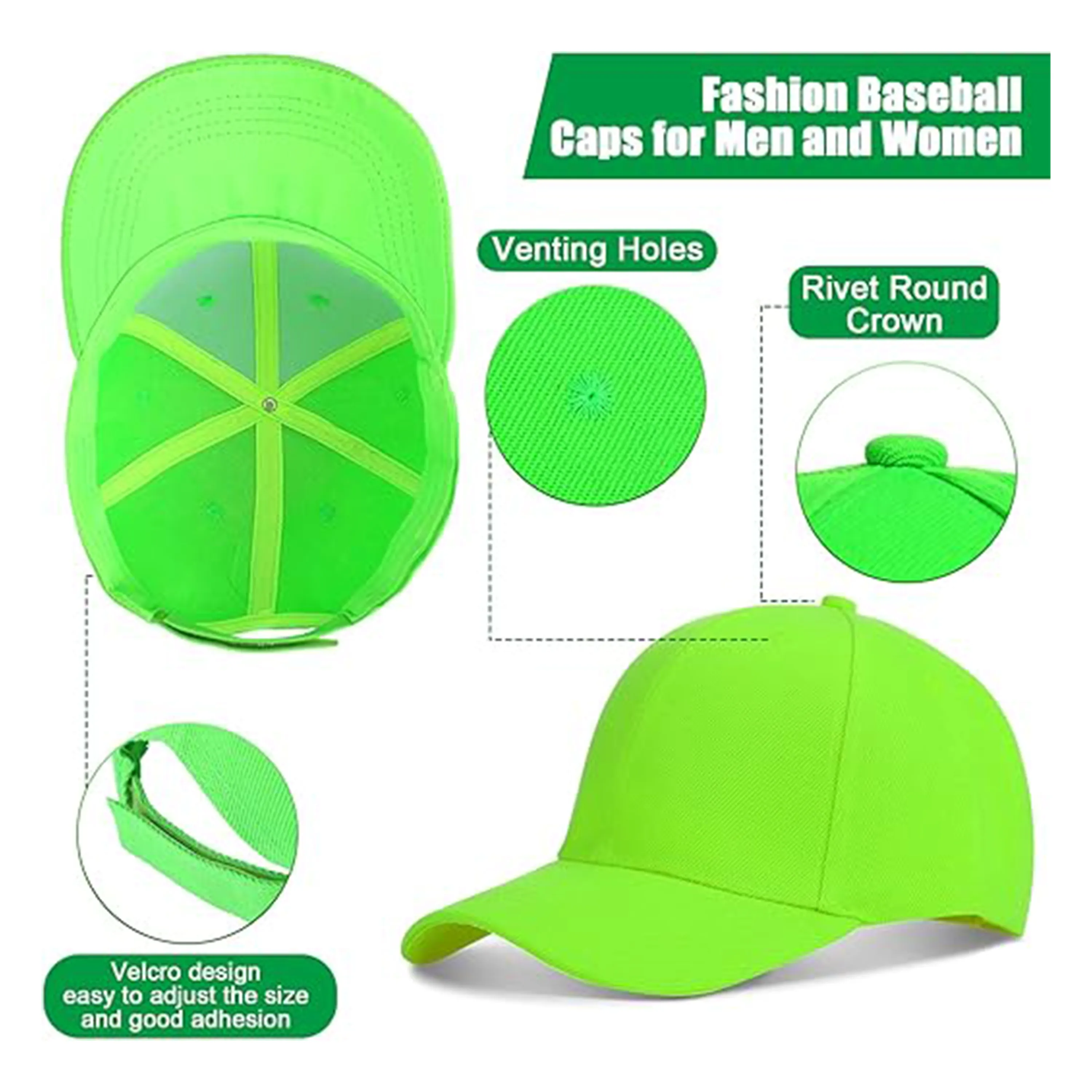 Embroidery Poyester Baseball Cap 2