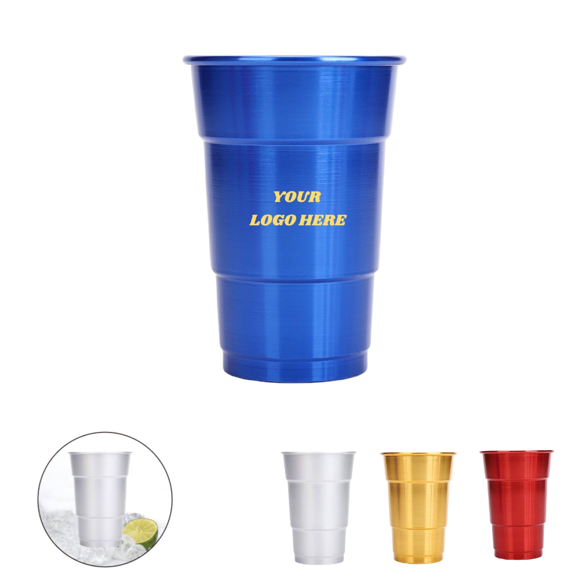 MOQ 50pcs Oxidized Aluminum Drinkware 2