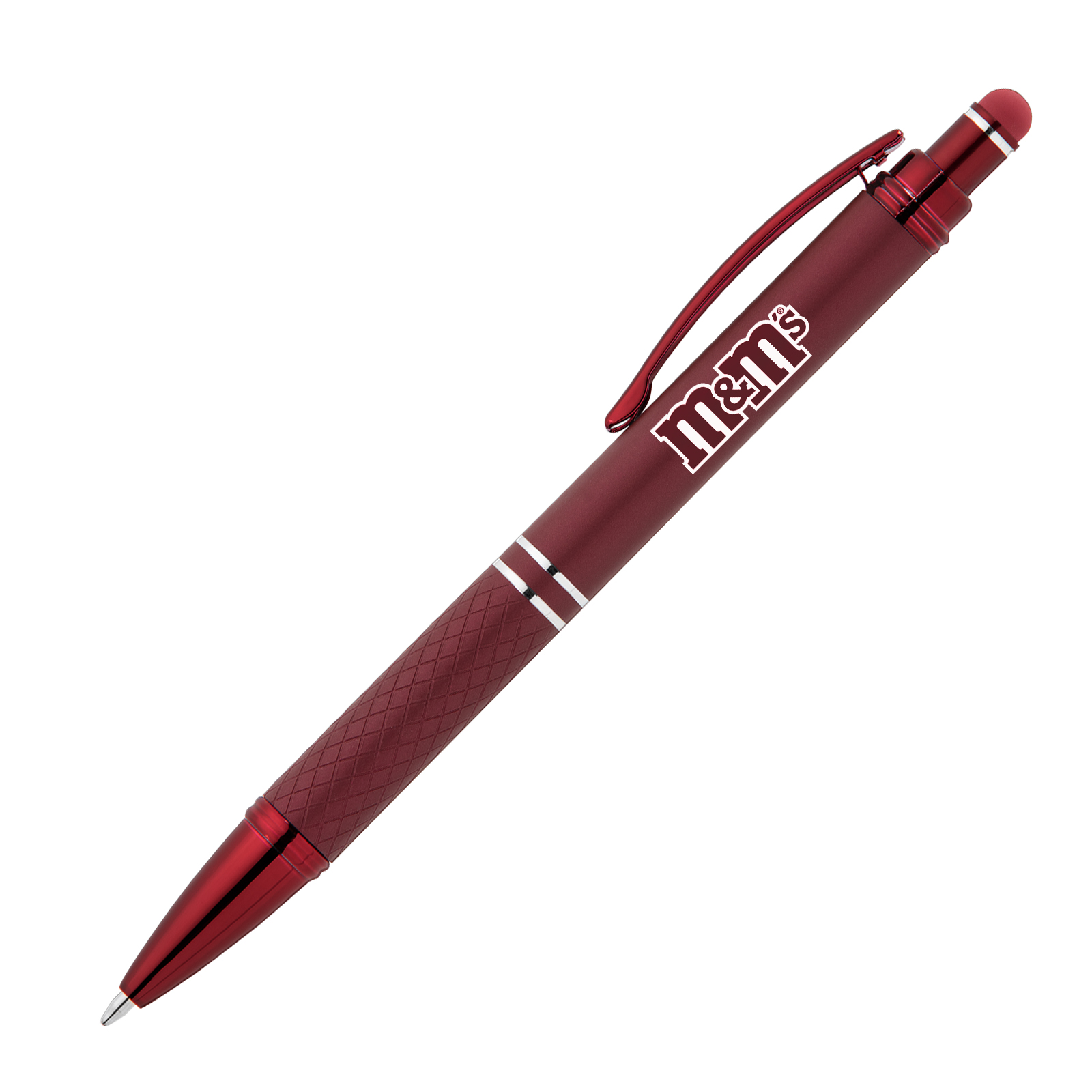 Stylus-446 Soft Touch Metallic Ballpoint Pen 10