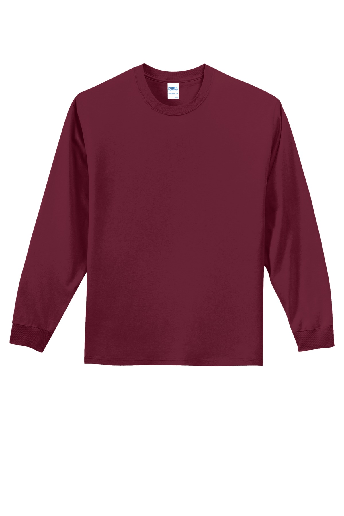 Port & Co Tall Long Sleeve Essential Tee. PC61LST 104