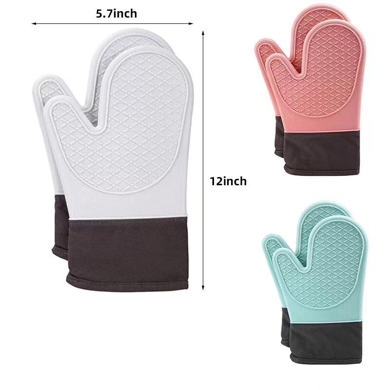 Kitchen Silicone Oven Mitts 3