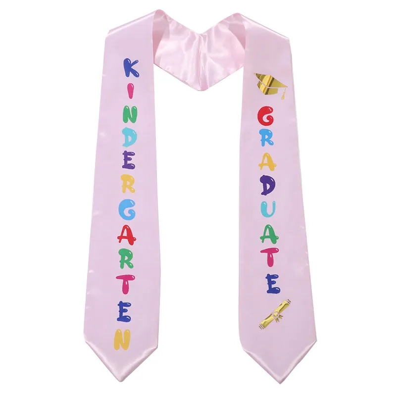 Kids Preschool Graduation Stole 2