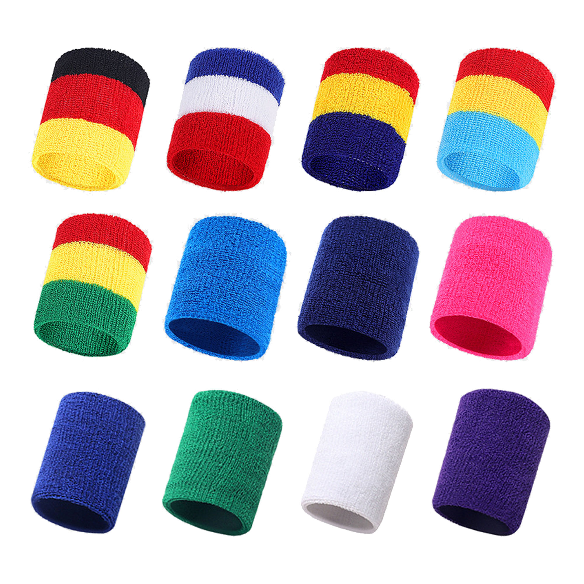 MOQ 10 pcs Custom Embroidered Wrist Support Band 6