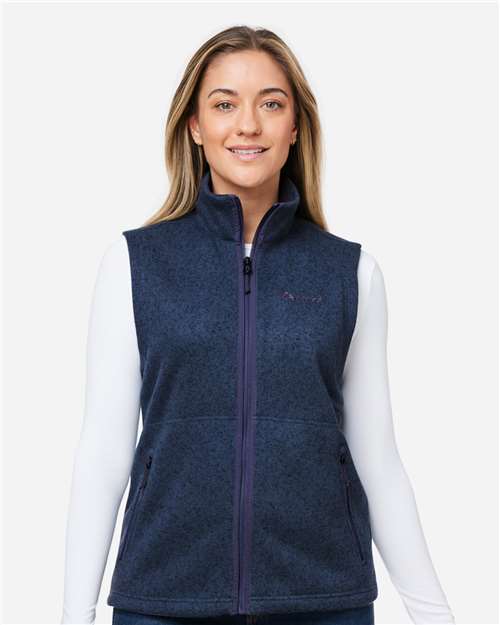 Women's Drop Line Fleece Vest - M16251 5