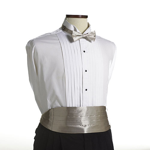Champagne Beige Cummerbund 2