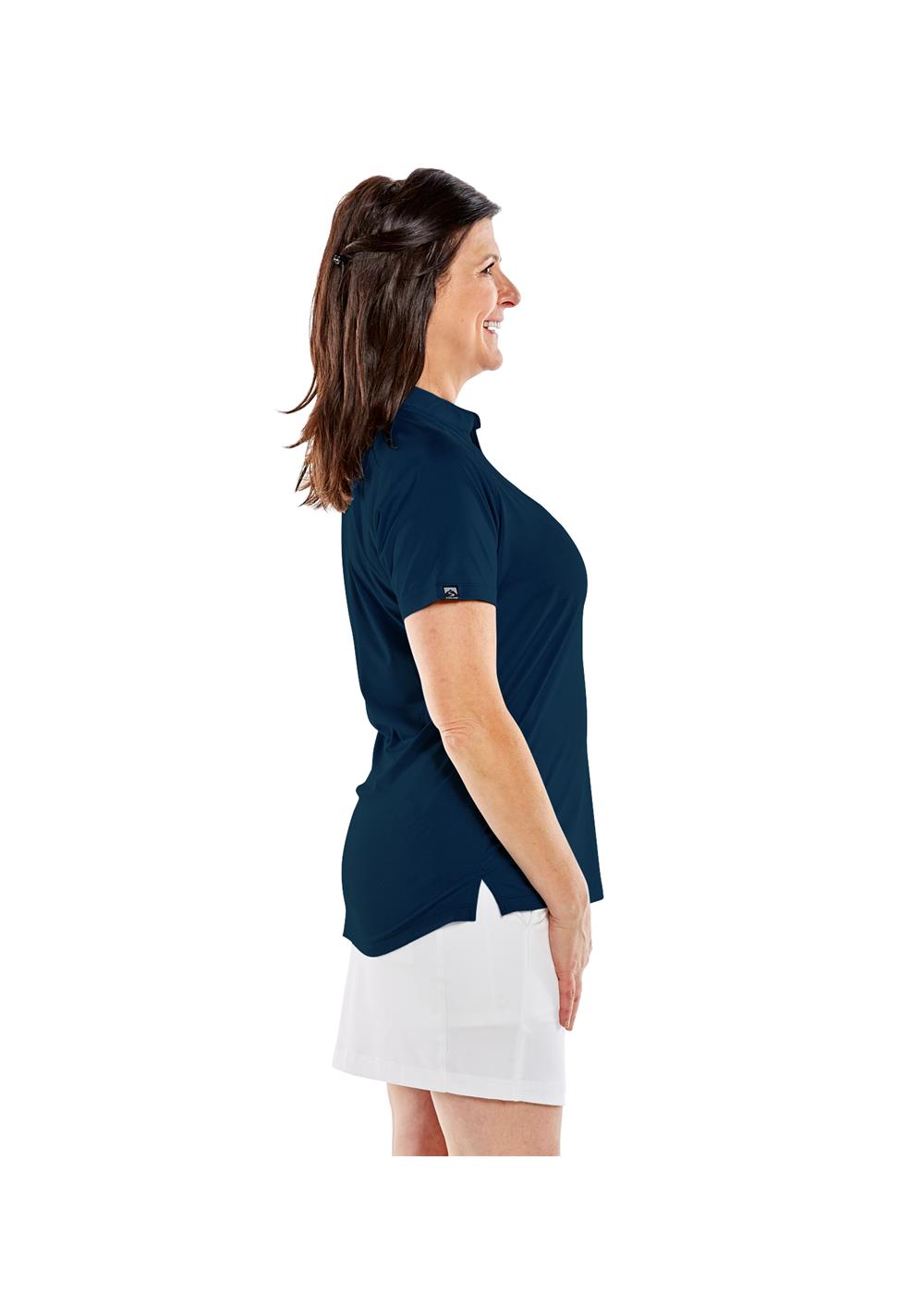 Storm Creek Women's Visionary II Solid Short Sleeve Polo 16