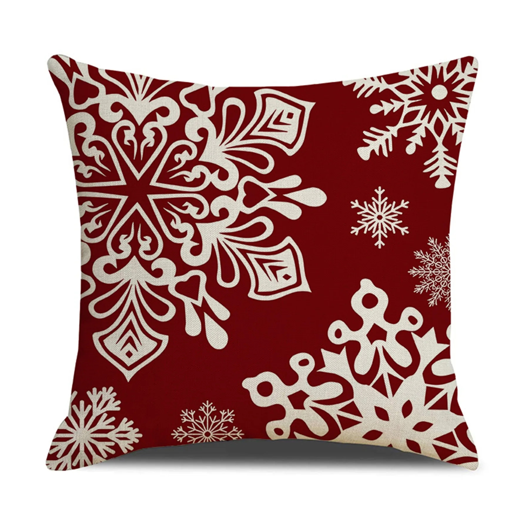 Flax Christmas Bedhead Pillowcase 2