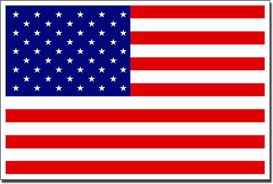 U.S. Flag Booster Magnet 2
