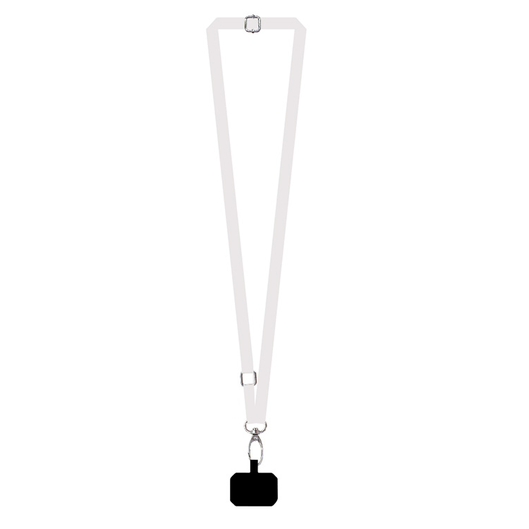 1/2" Polyester Adjustable Cell Phone Lanyard 5