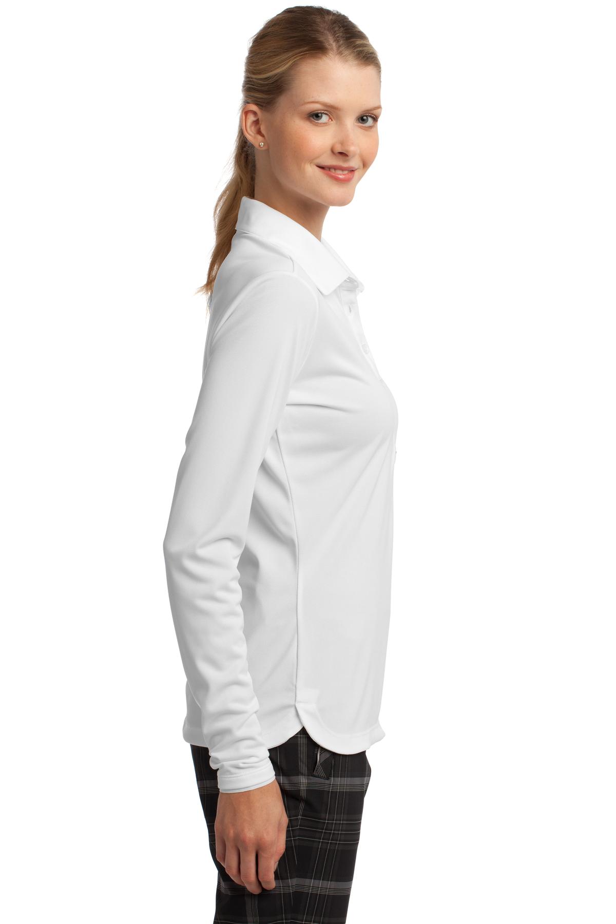 Nike Ladies' Long Sleeve Dri-FIT Stretch Tech Polo 20